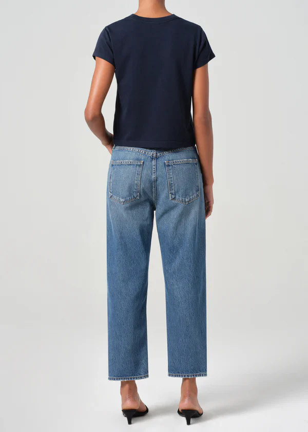 90'S CROP MID RISE STRAIGHT - ESSENCE - Image 4