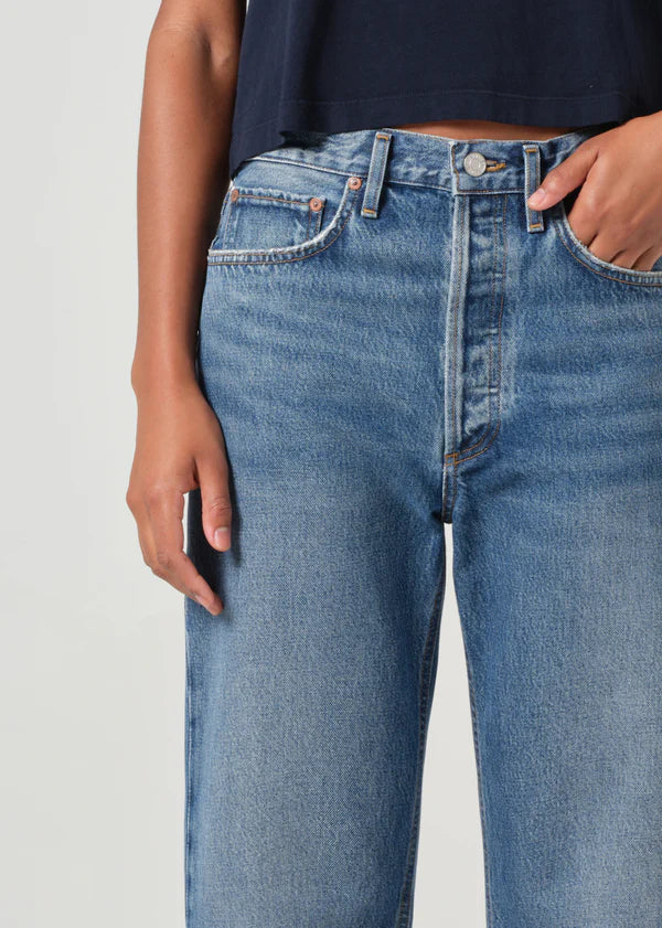 90'S CROP MID RISE STRAIGHT - ESSENCE - Image 5