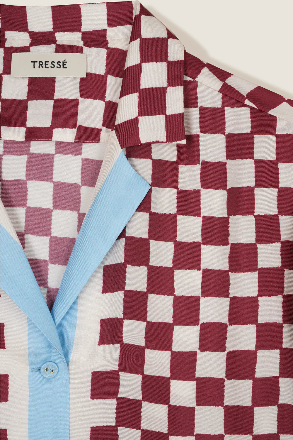 CHECKERED SILK SHIRT - Image 8