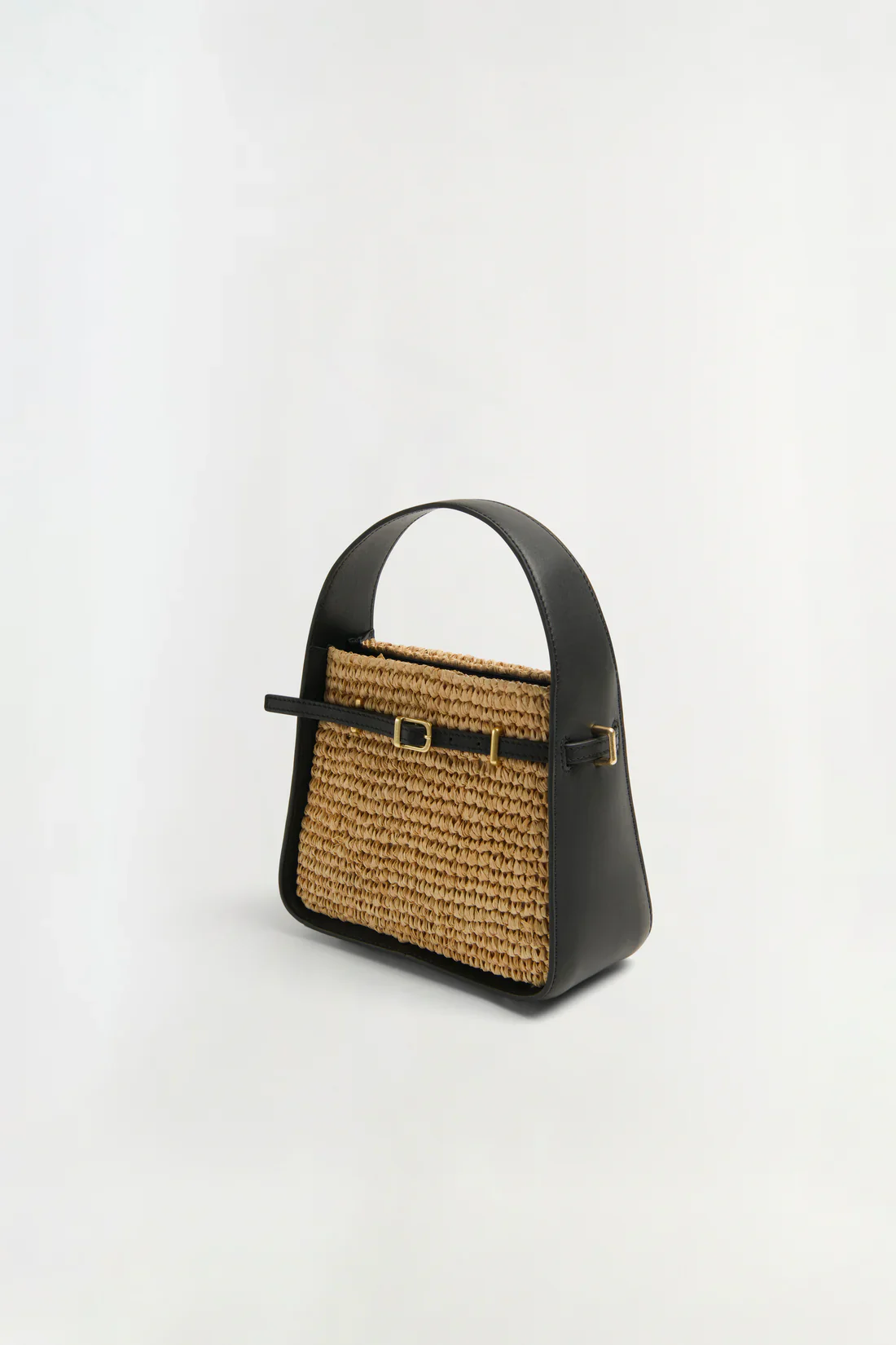 CLEO MINI RAFFIA BUCKET BAG - Image 4