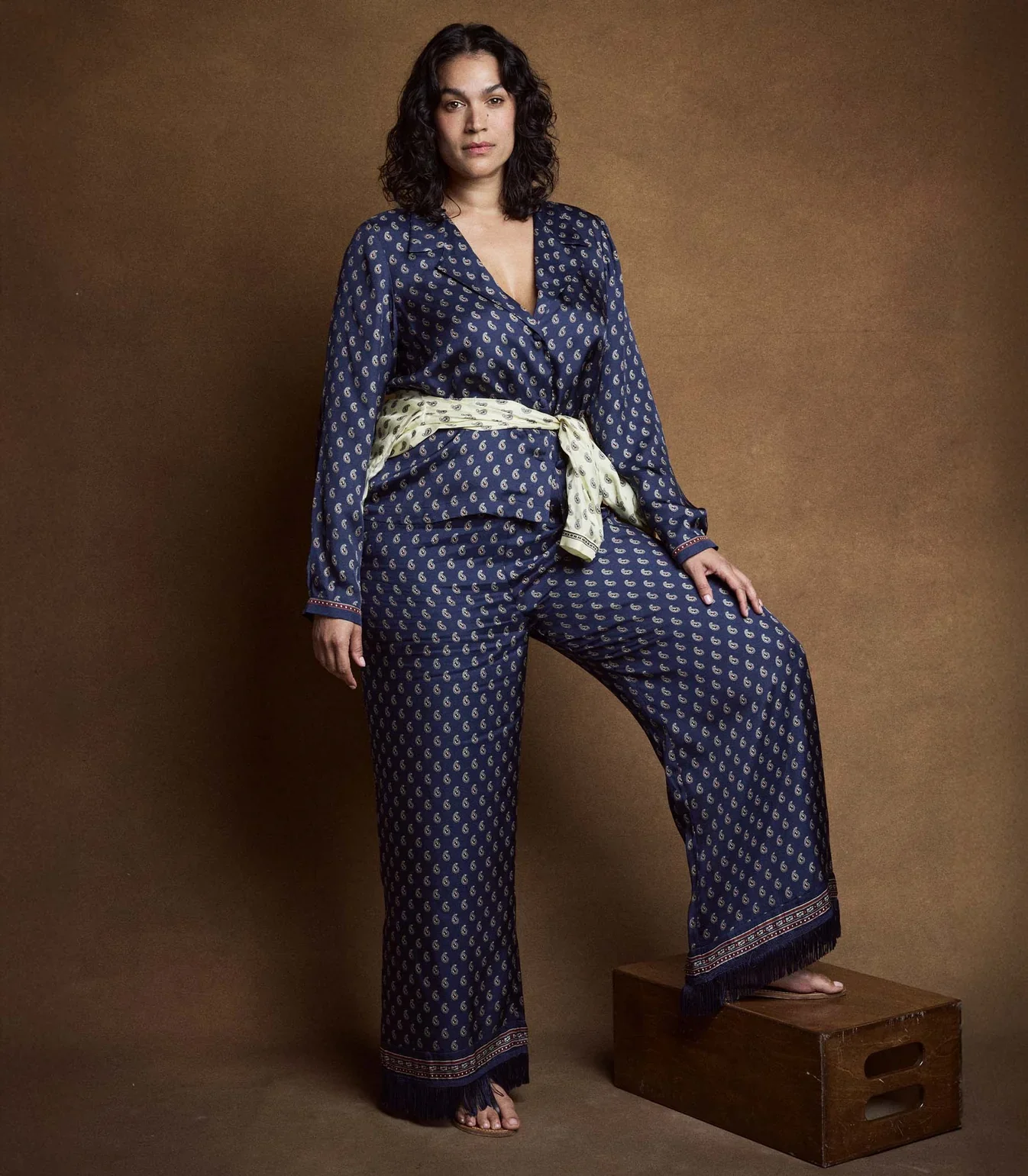 ELENE TOP - BLEU TAORMINA PAISLEY - Image 10