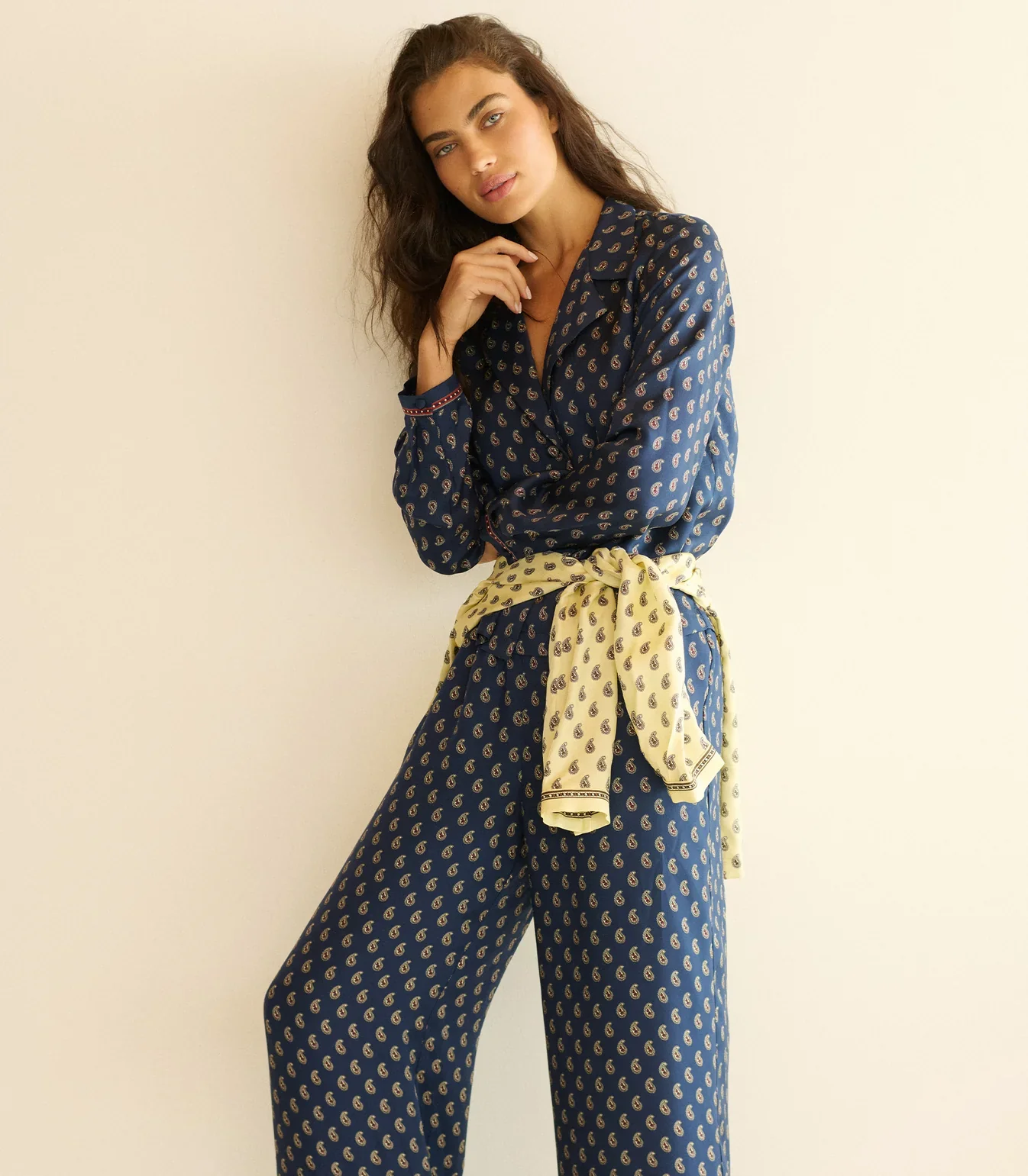 ELENE TOP - BLEU TAORMINA PAISLEY - Image 4