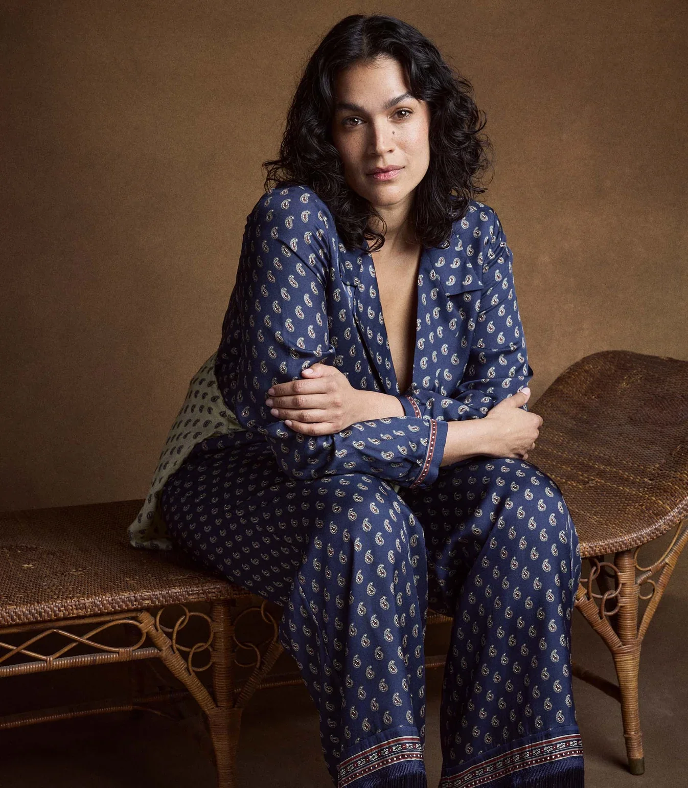 ELENE TOP - BLEU TAORMINA PAISLEY - Image 9