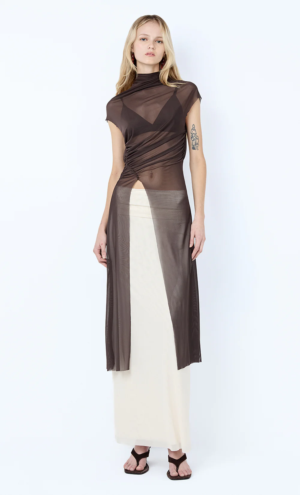 EVA SPLIT TUNIC TOP - Image 3