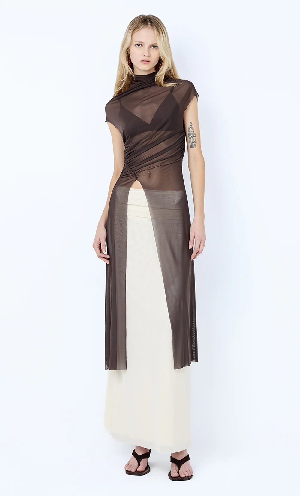 EVA SPLIT TUNIC TOP - Image 4