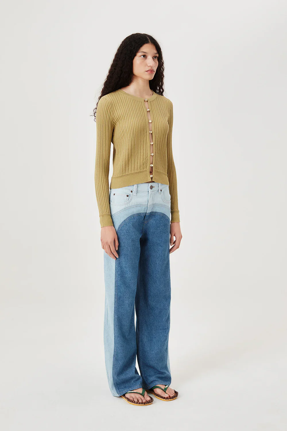 GOLD BEADED KNIT TOP - Image 5