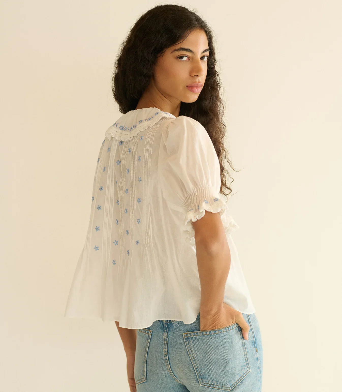 HETTIE TOP - SALT - Image 5