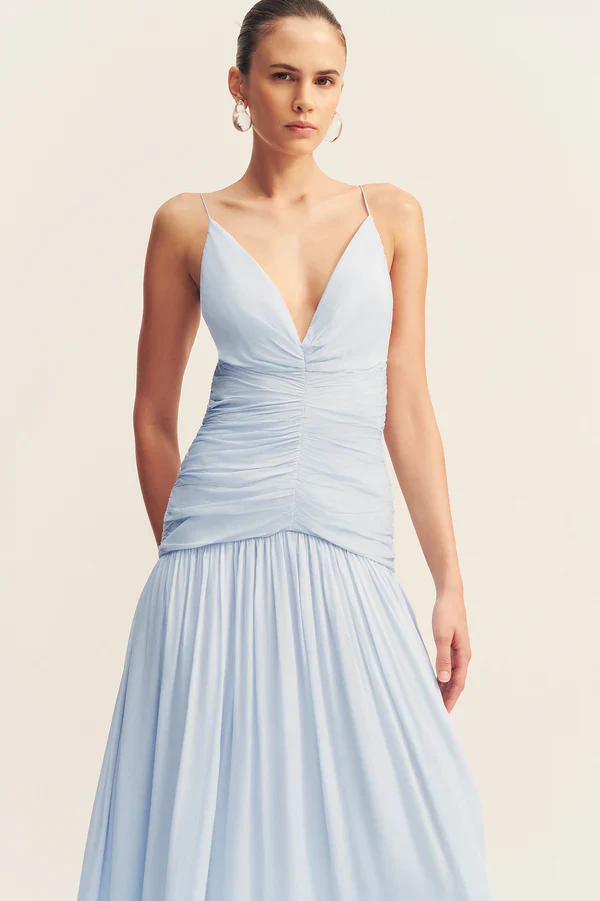 JUNO GATHERED BODICE MAXI DRESS - Image 3