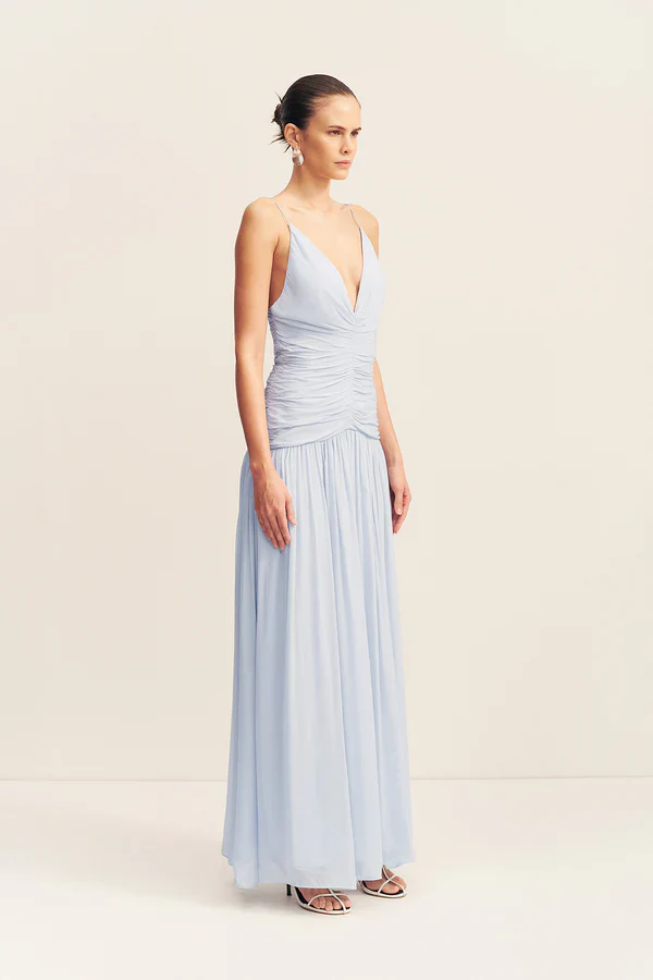 JUNO GATHERED BODICE MAXI DRESS - Image 5