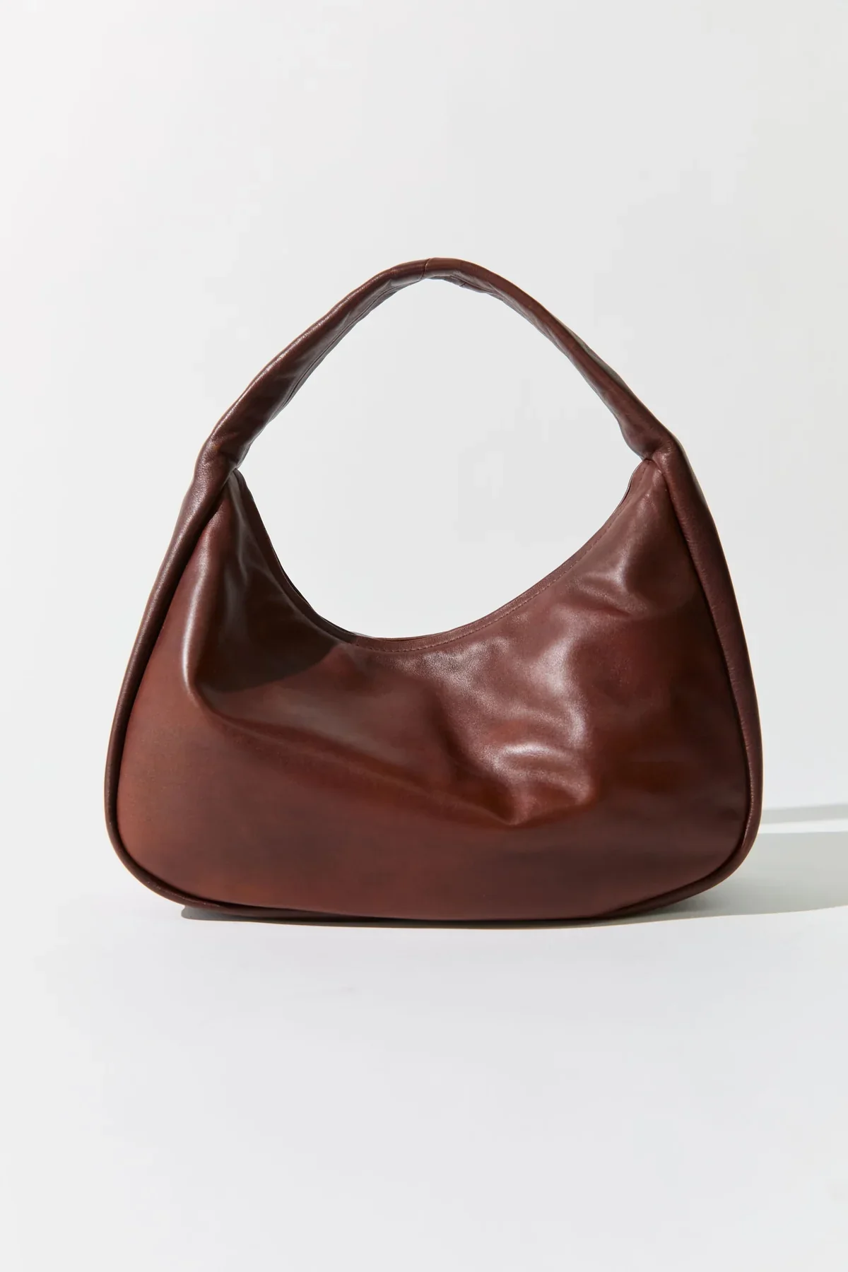 LARGE BON BON BAG - CHESTNUT