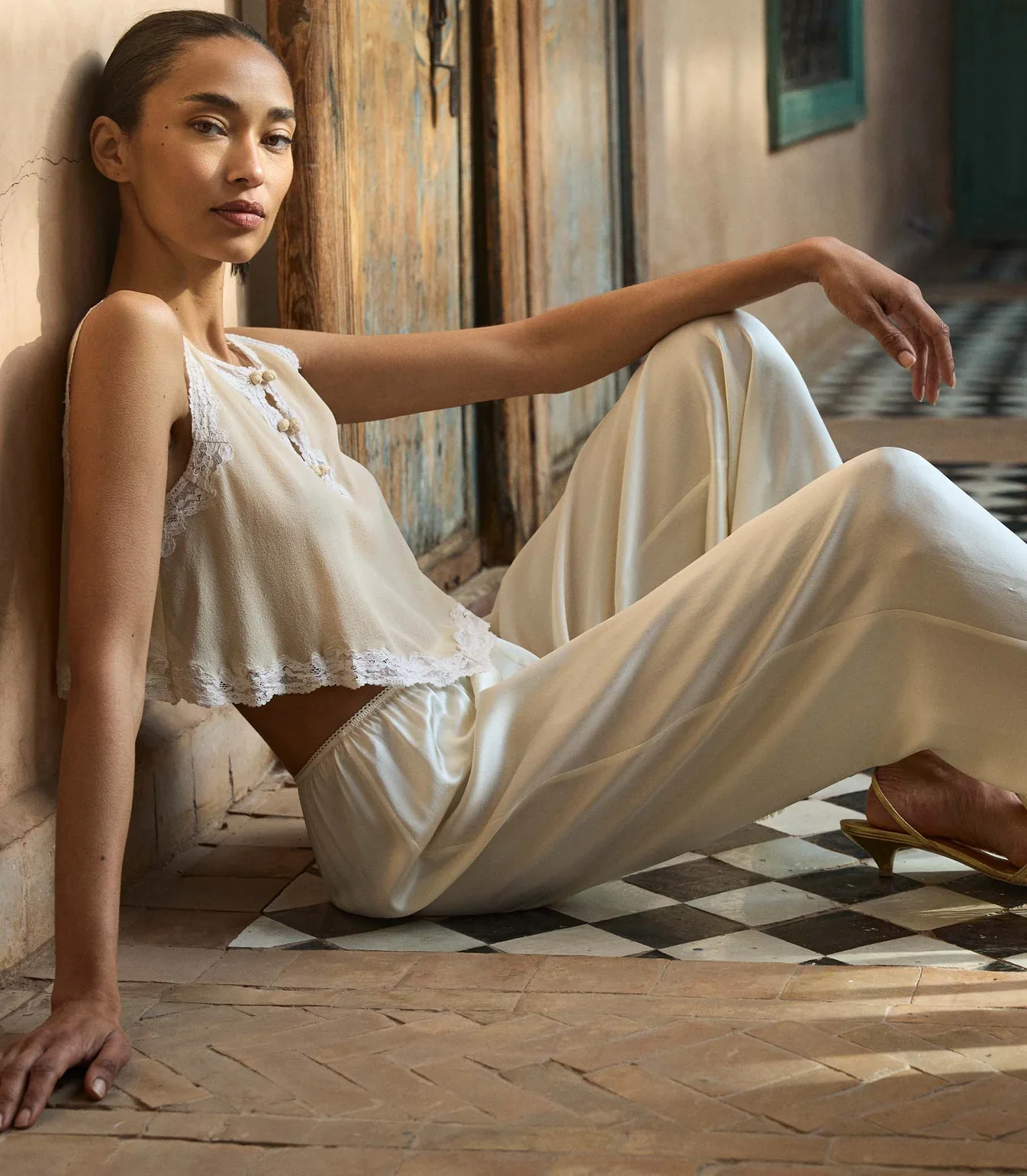 LAVON FRINGE PANT - CANDLELIGHT - Image 4