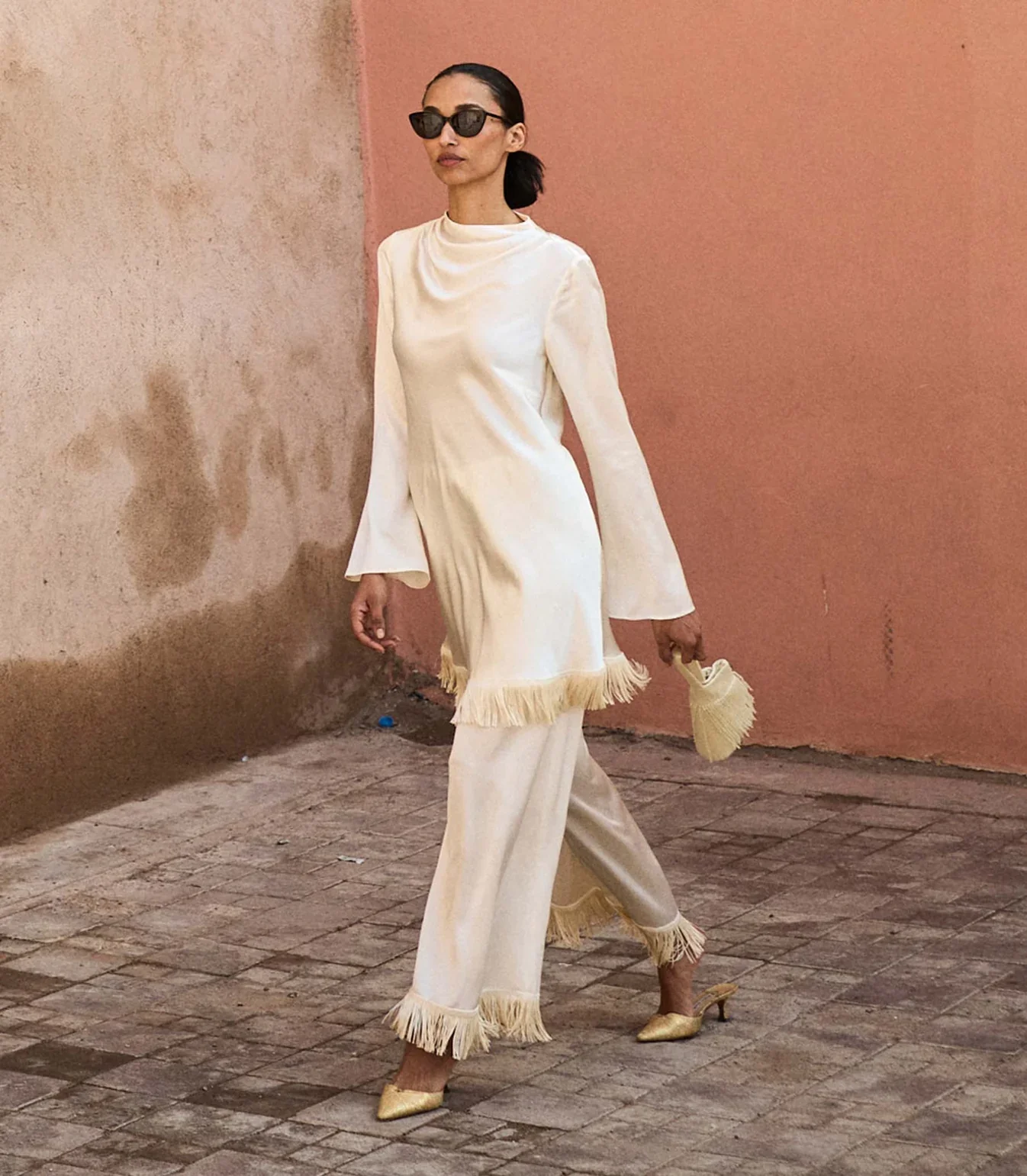 LAVON FRINGE PANT - CANDLELIGHT - Image 5