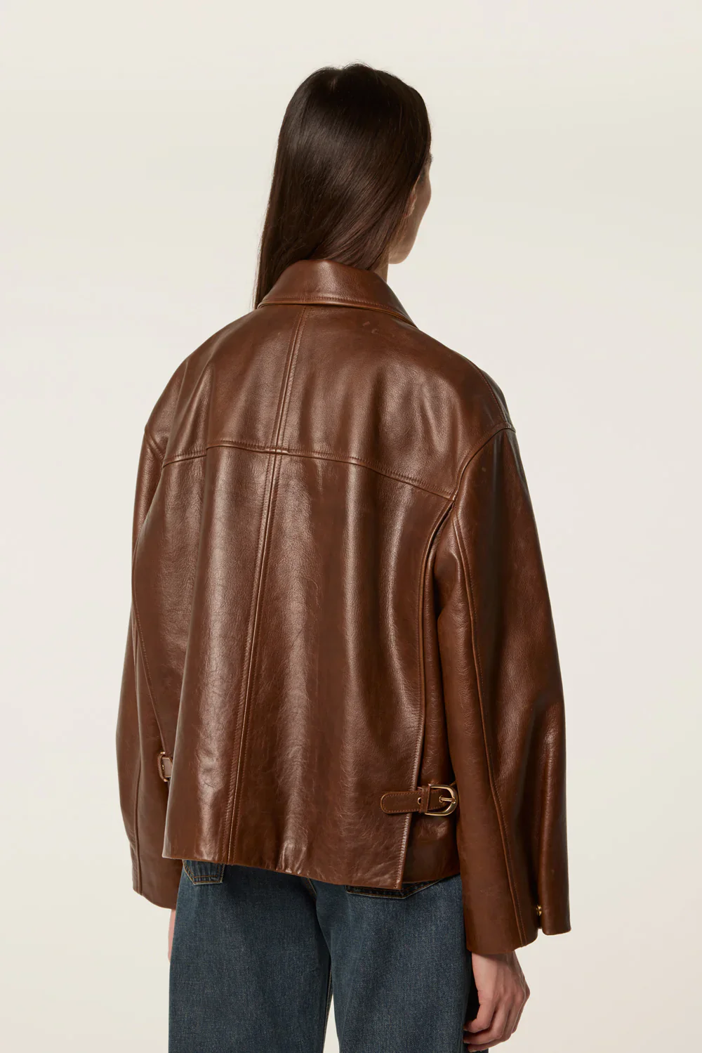 LEATHER JACKET WITH BIB - Image 5