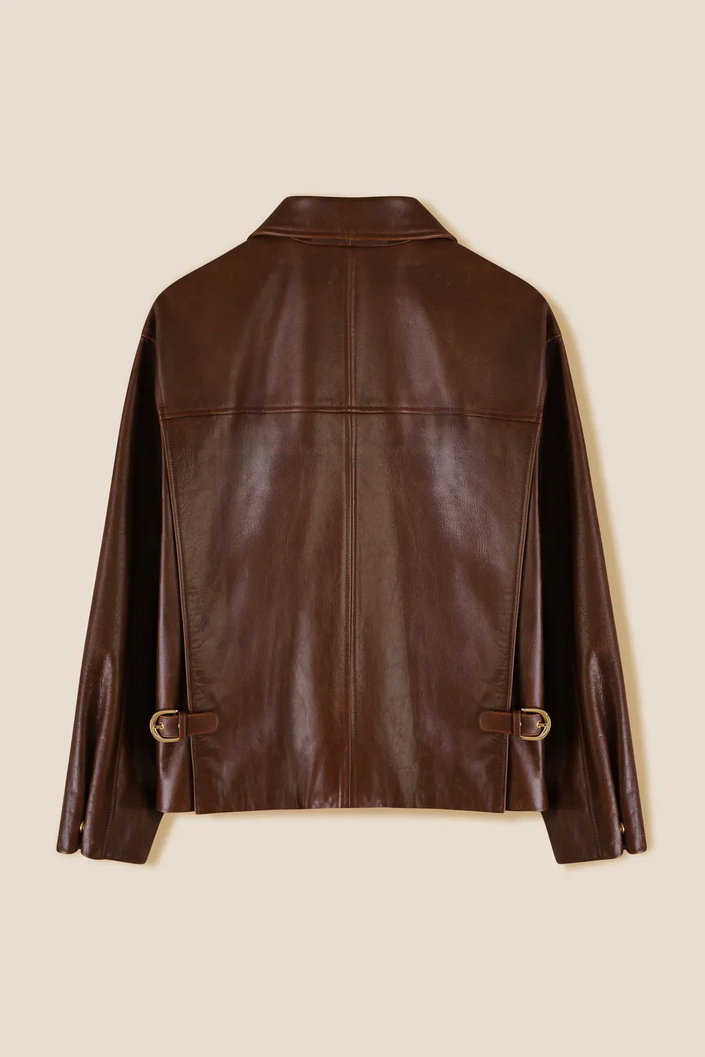 LEATHER JACKET WITH BIB - Image 8