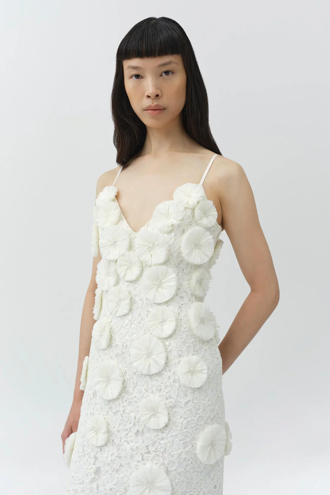 MAVEN FLORAL RAFFIA GOWN - Image 2
