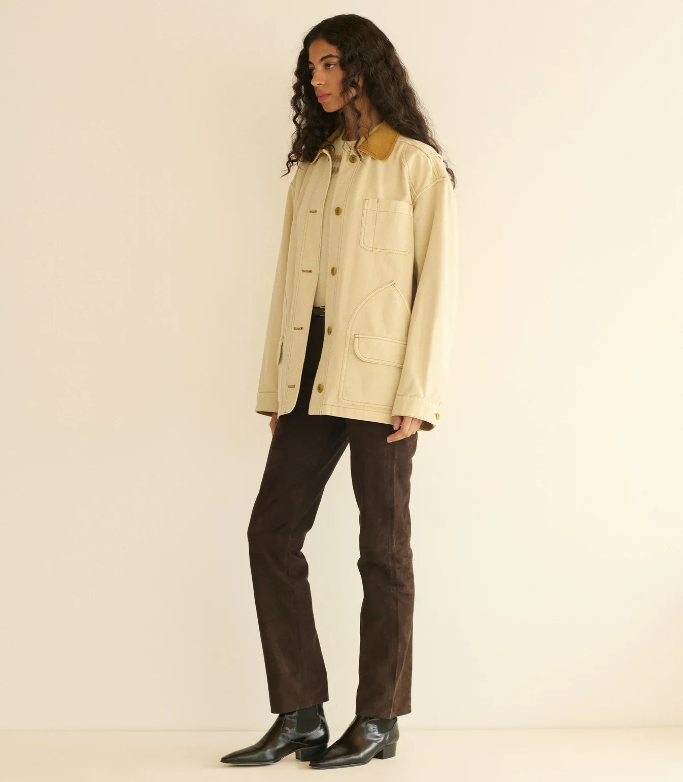 PASCUAL JACKET - STRAW - Image 5