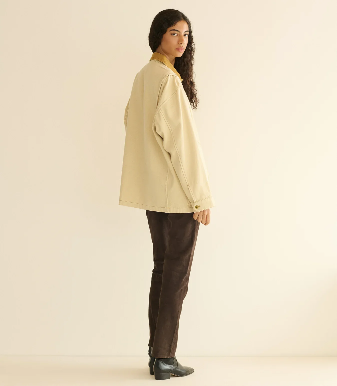 PASCUAL JACKET - STRAW - Image 6