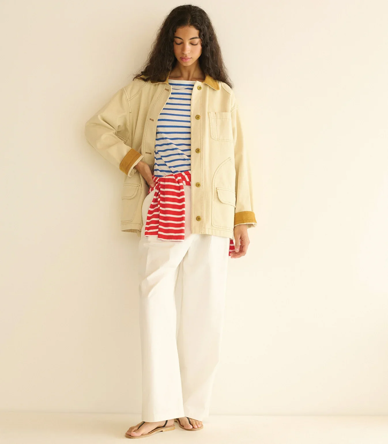 PASCUAL JACKET - STRAW - Image 7