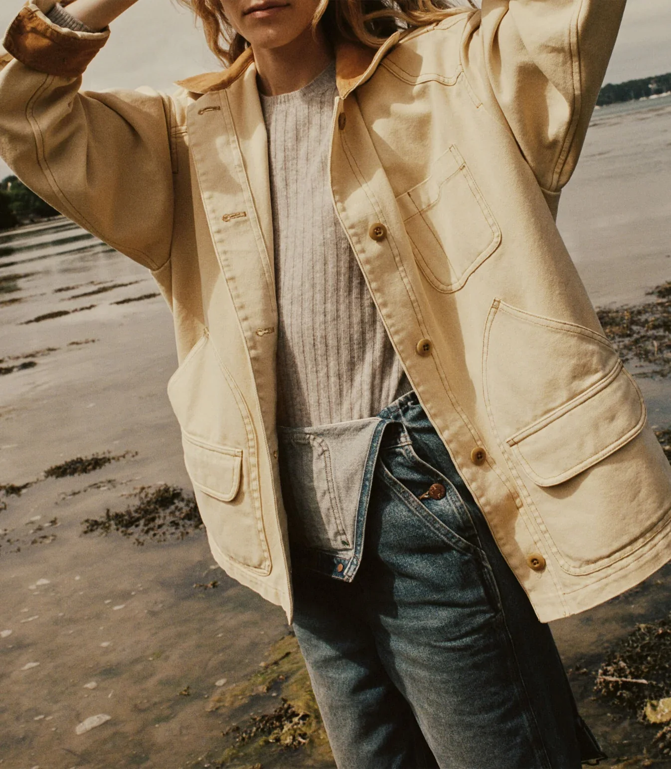 PASCUAL JACKET - STRAW - Image 8