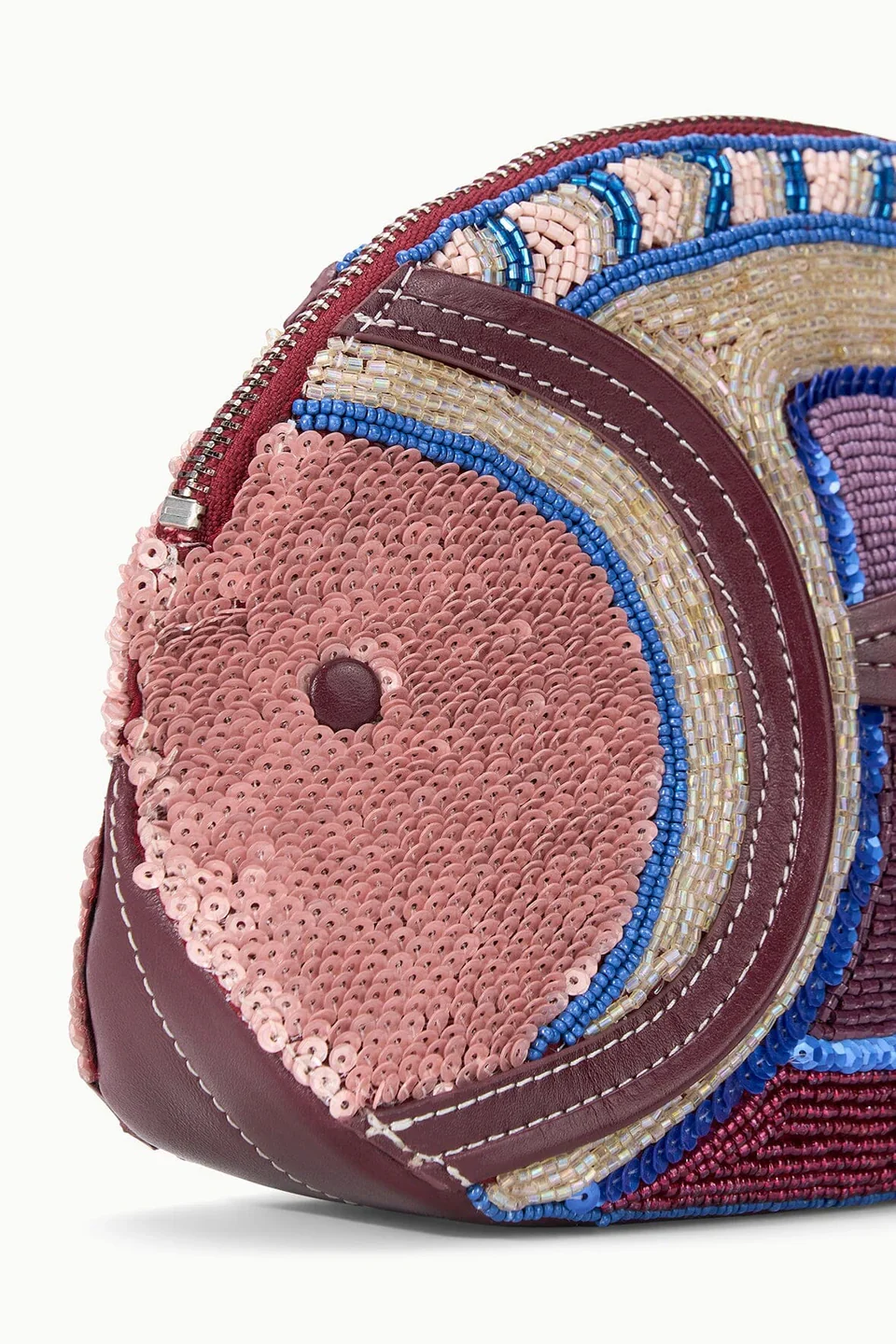 PESCE BEADED CLUTCH - ULTRAVIOLET - Image 5