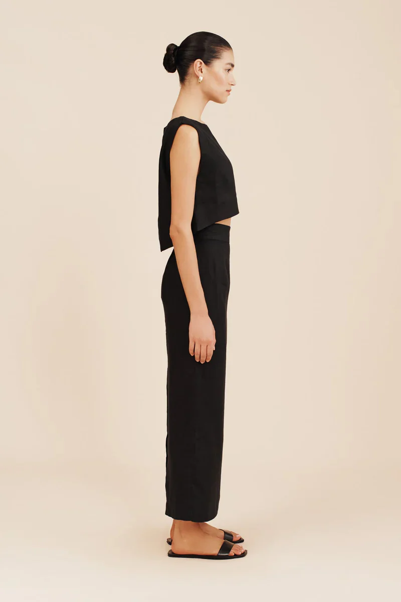 EMMA PENCIL SKIRT - BLACK - Image 3