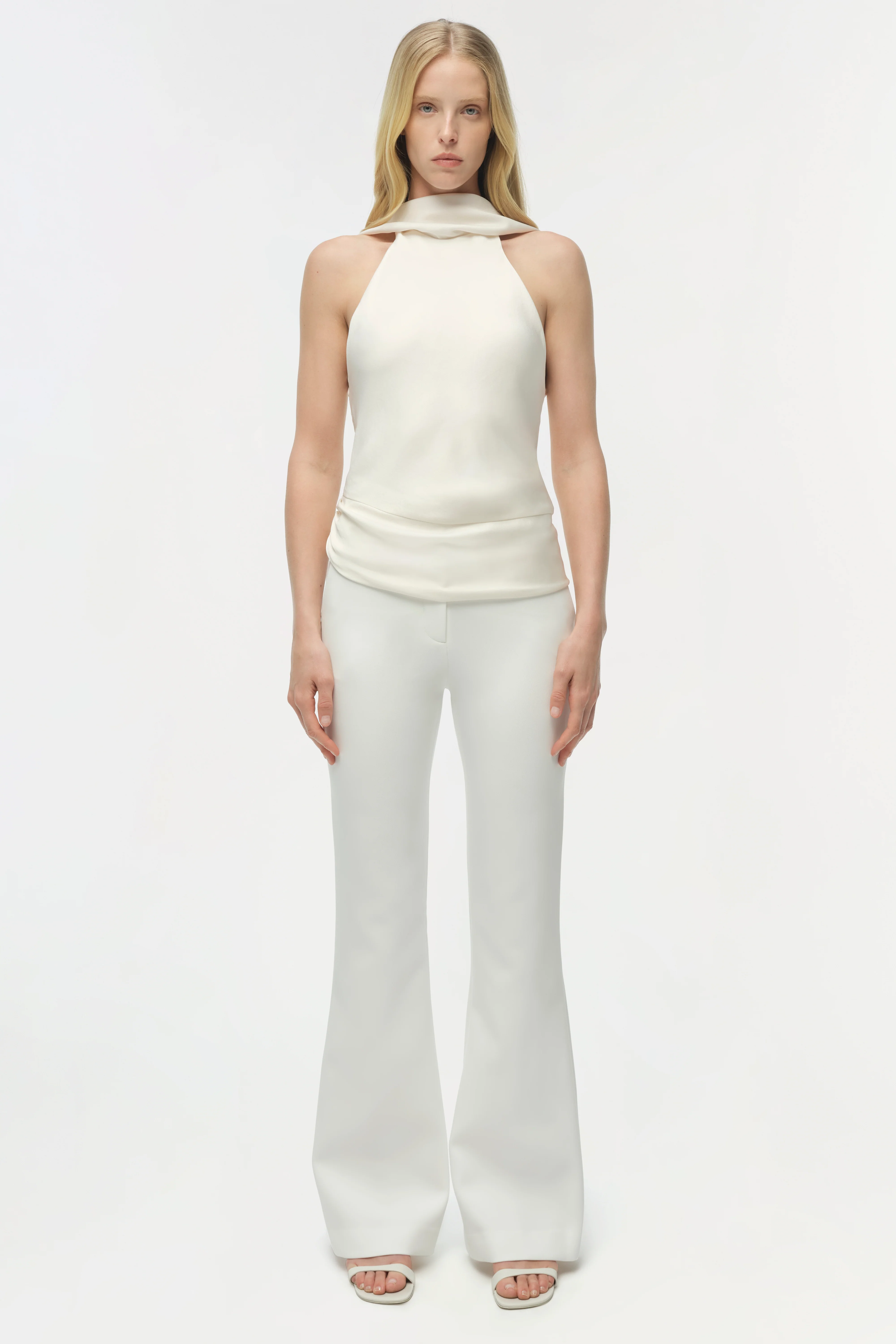 SAMIRA SATIN CAPE TOP - Image 3