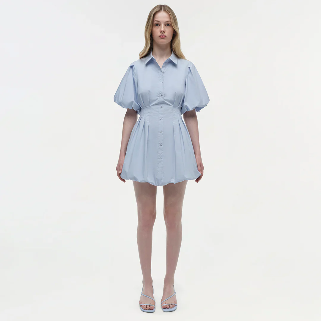 CLEO COTTON MINI DRESS - Image 4