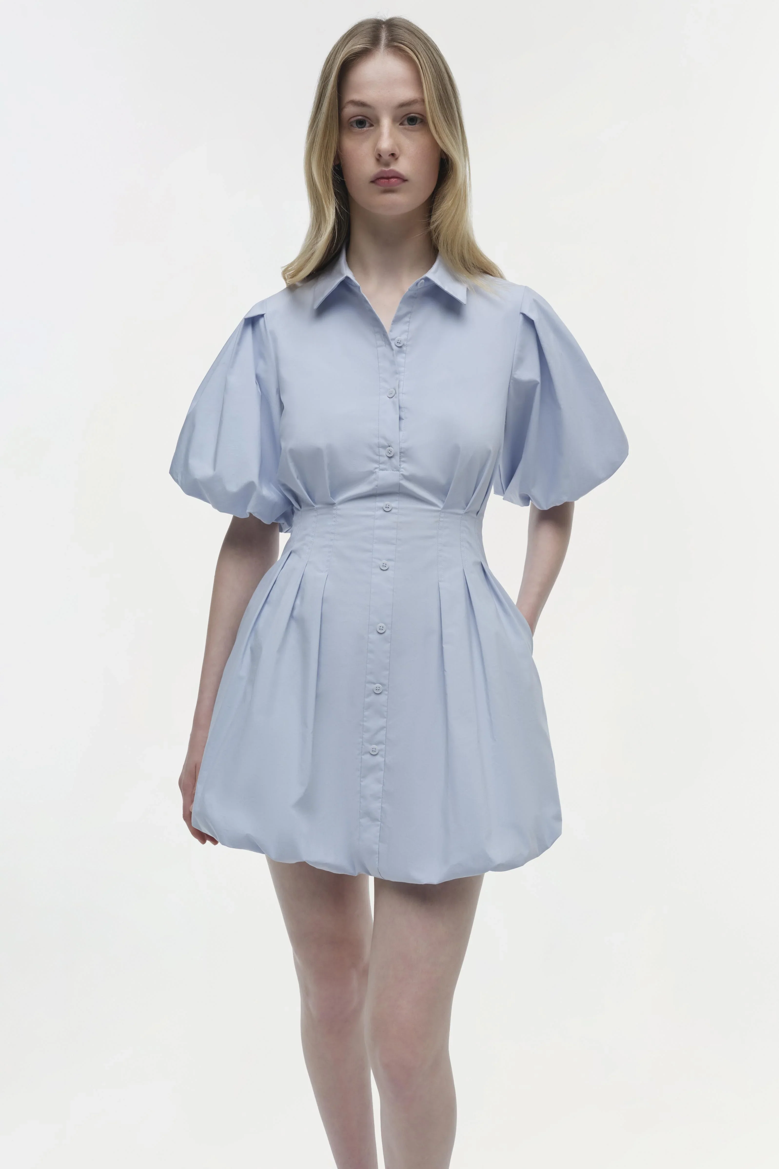 CLEO COTTON MINI DRESS - Image 5