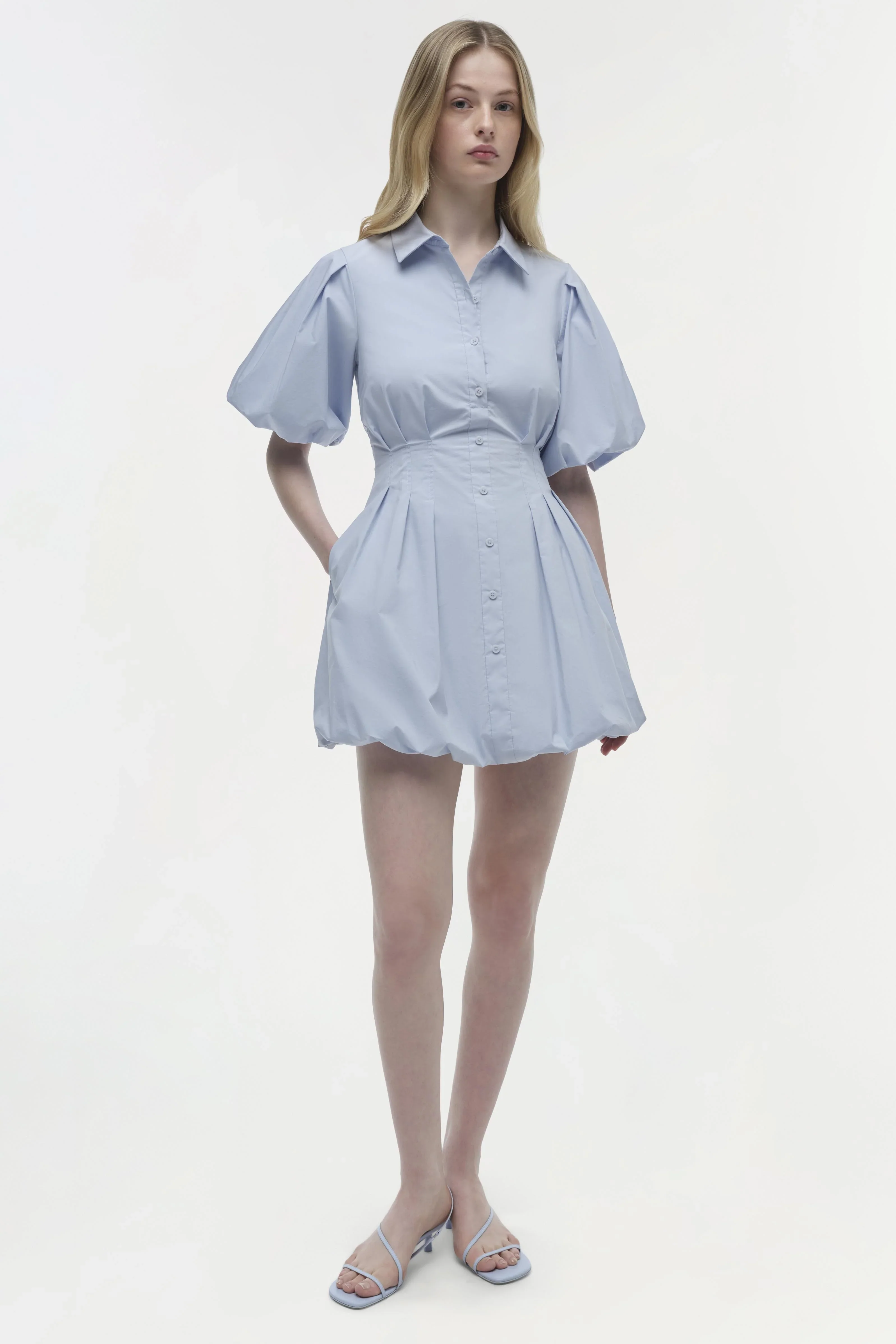 CLEO COTTON MINI DRESS - Image 6