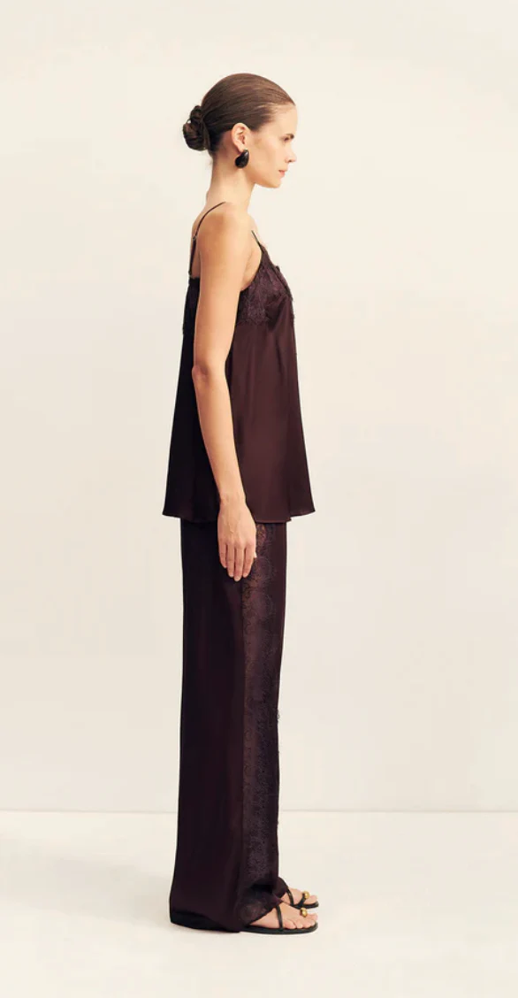 SIMONA LACE CAMI - ESPRESSO - Image 6
