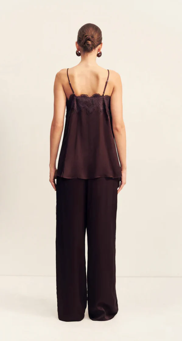SIMONA LACE CAMI - ESPRESSO - Image 7