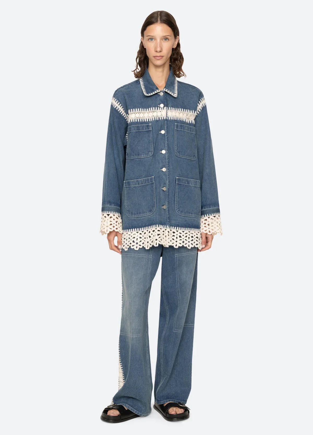 STASIA JACKET - DENIM - Image 4