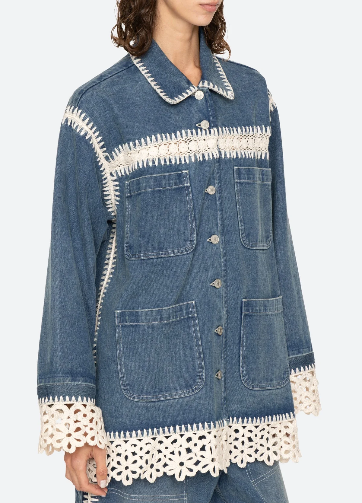 STASIA JACKET - DENIM - Image 8