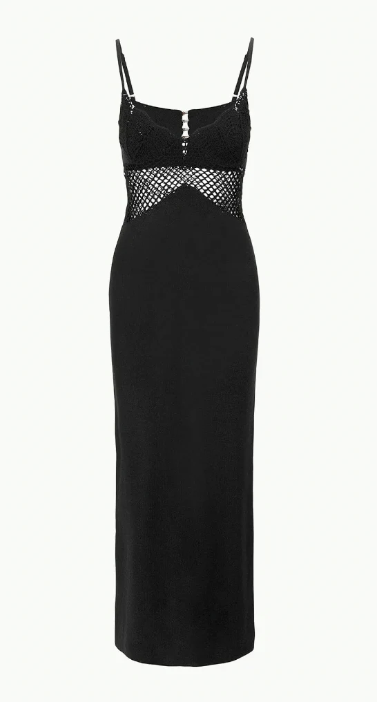 TARA DRESS BLACK - Image 5