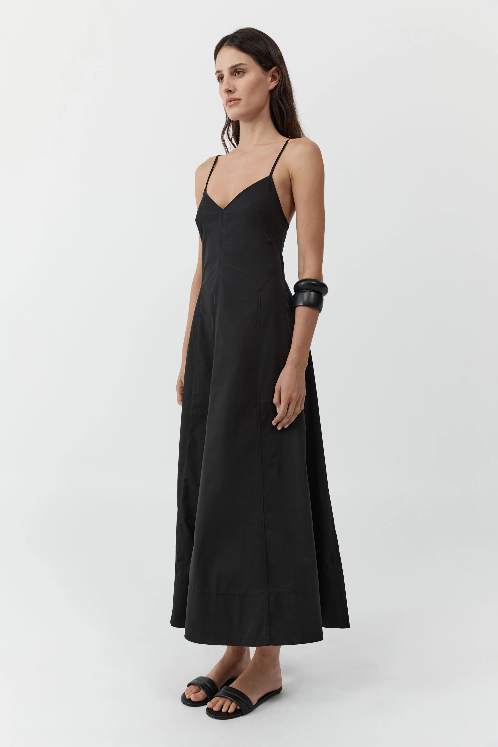 STRUCTURED COTTON DRESS - Image 3