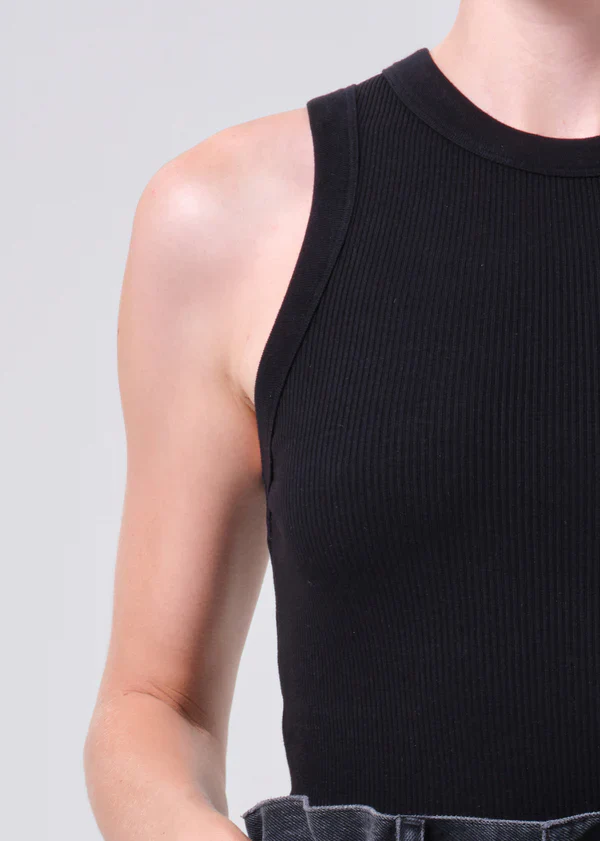 THE LEIGH TANK - BLACK - Image 6